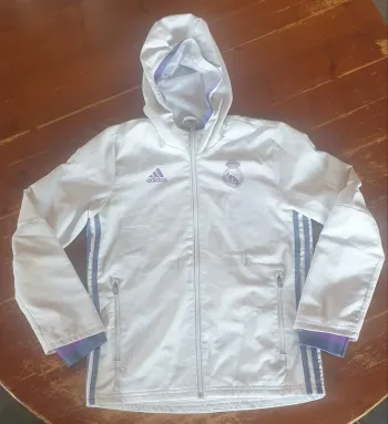 Veste Survetement Foot Real Madrid - Adidas 11/12 ans