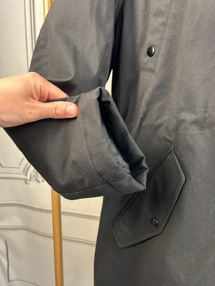 Parka Longue Noir The Kooples S 2025 Neuve - photo numéro 4