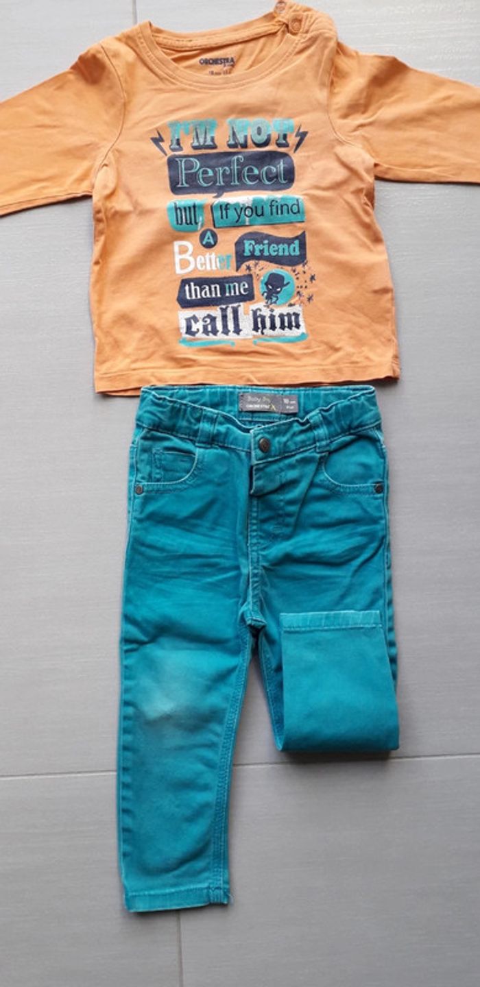 Tenue garçon 18 mois