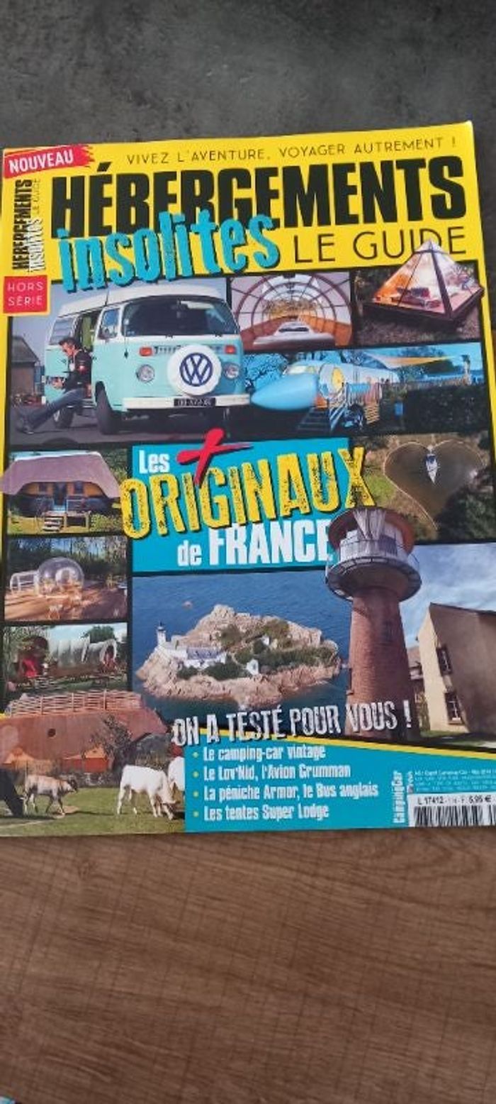 magazine "hébergements insolites"