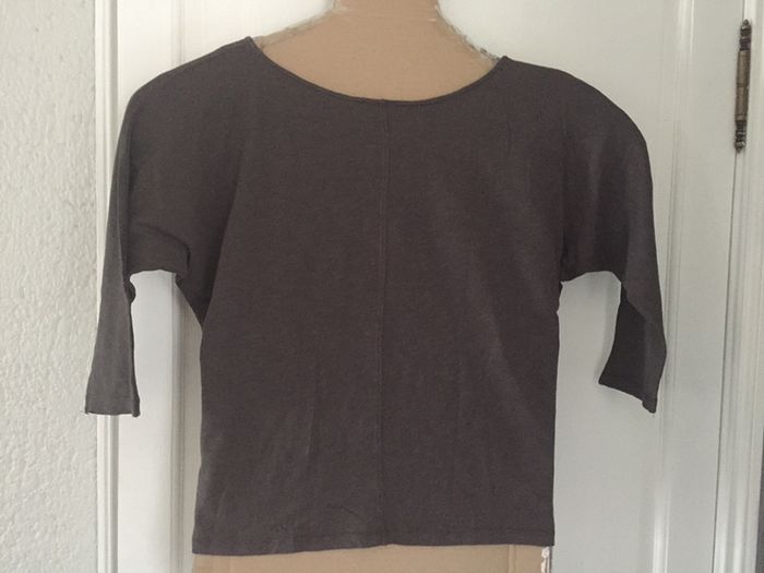 436-Haut manches 3/4 T S-36 - photo numéro 2