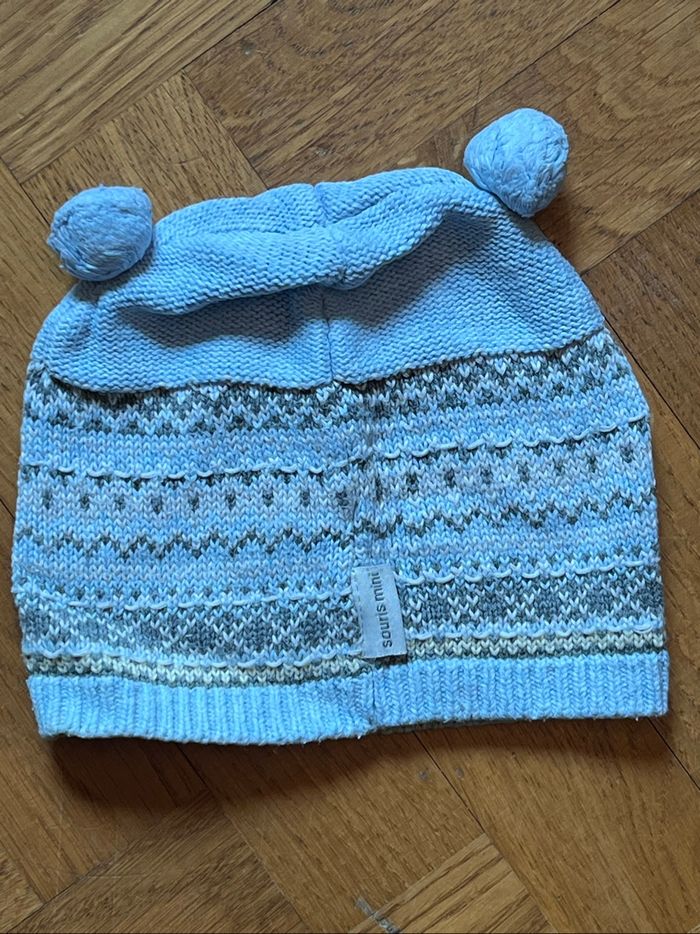 Bonnet bébé Souris mini 3-6 mois - photo numéro 2