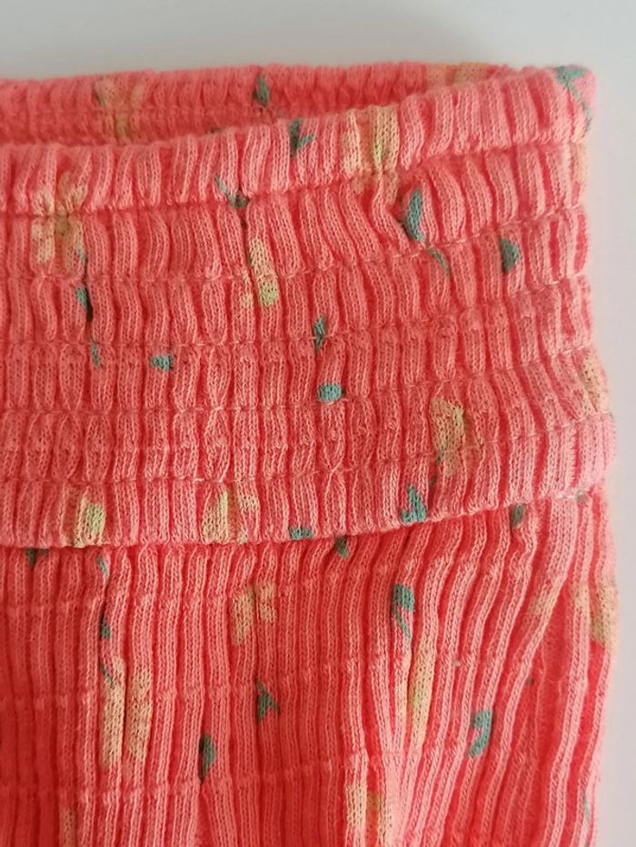 Jupe printemps été abricot fleuri 6ans 114.119cm - photo numéro 2