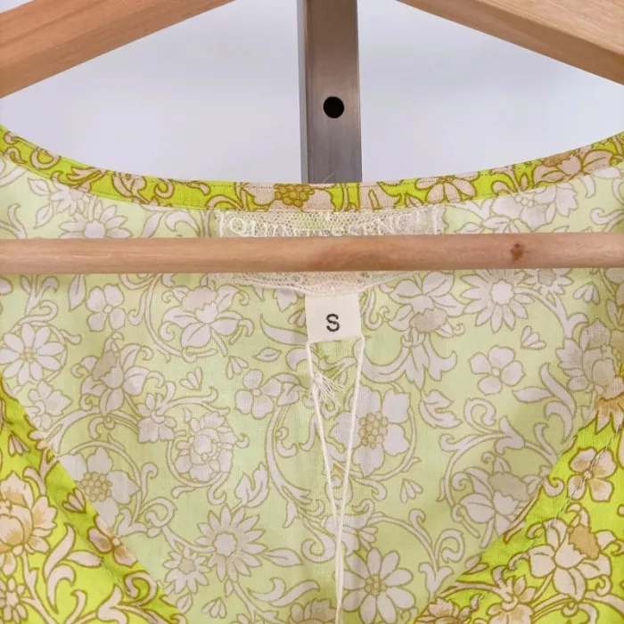 Blouse Maëlis fleurs de Galapagos – Quintessence – Taille S A677 - photo numéro 4