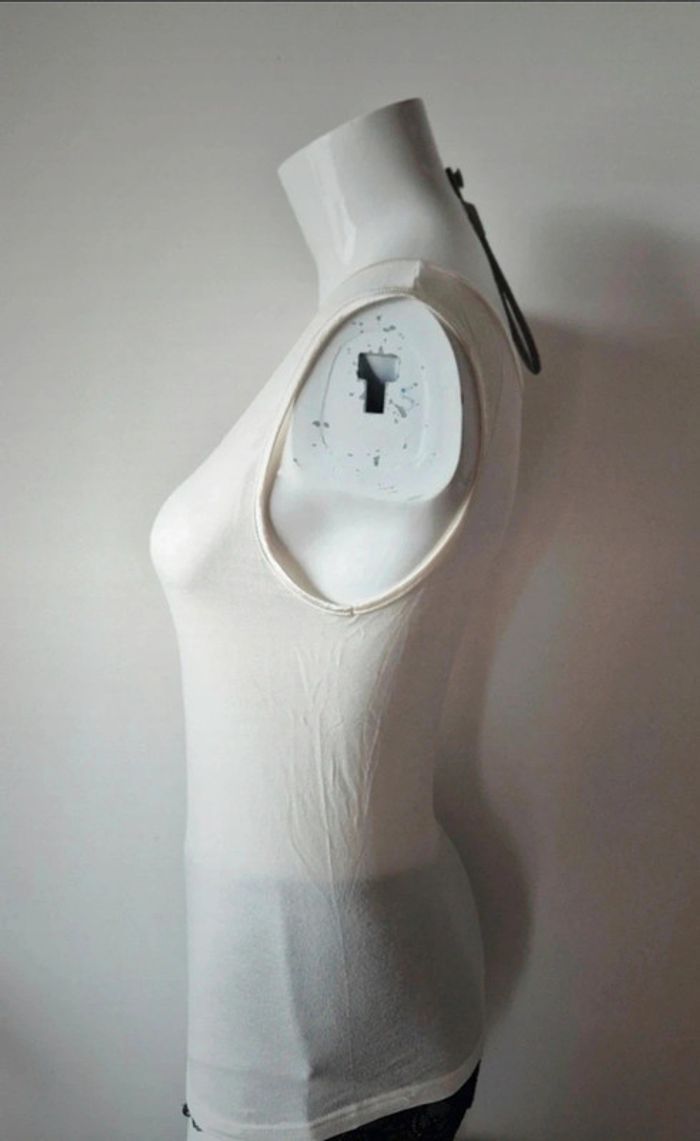 Débardeur blanc taille 38 - photo numéro 2