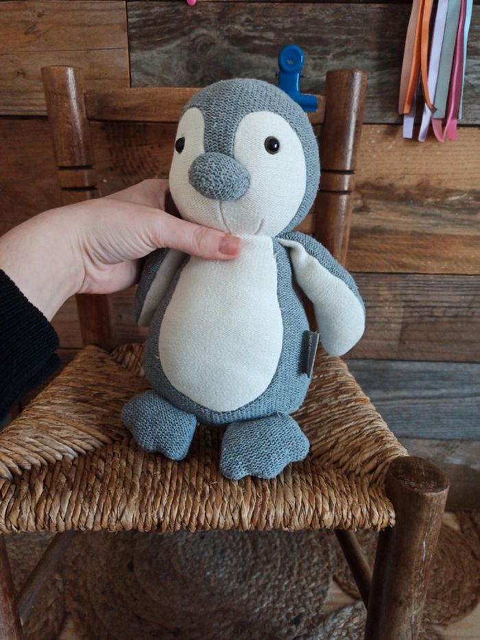 Peluche pingouin Vertbaudet tbe - photo numéro 5