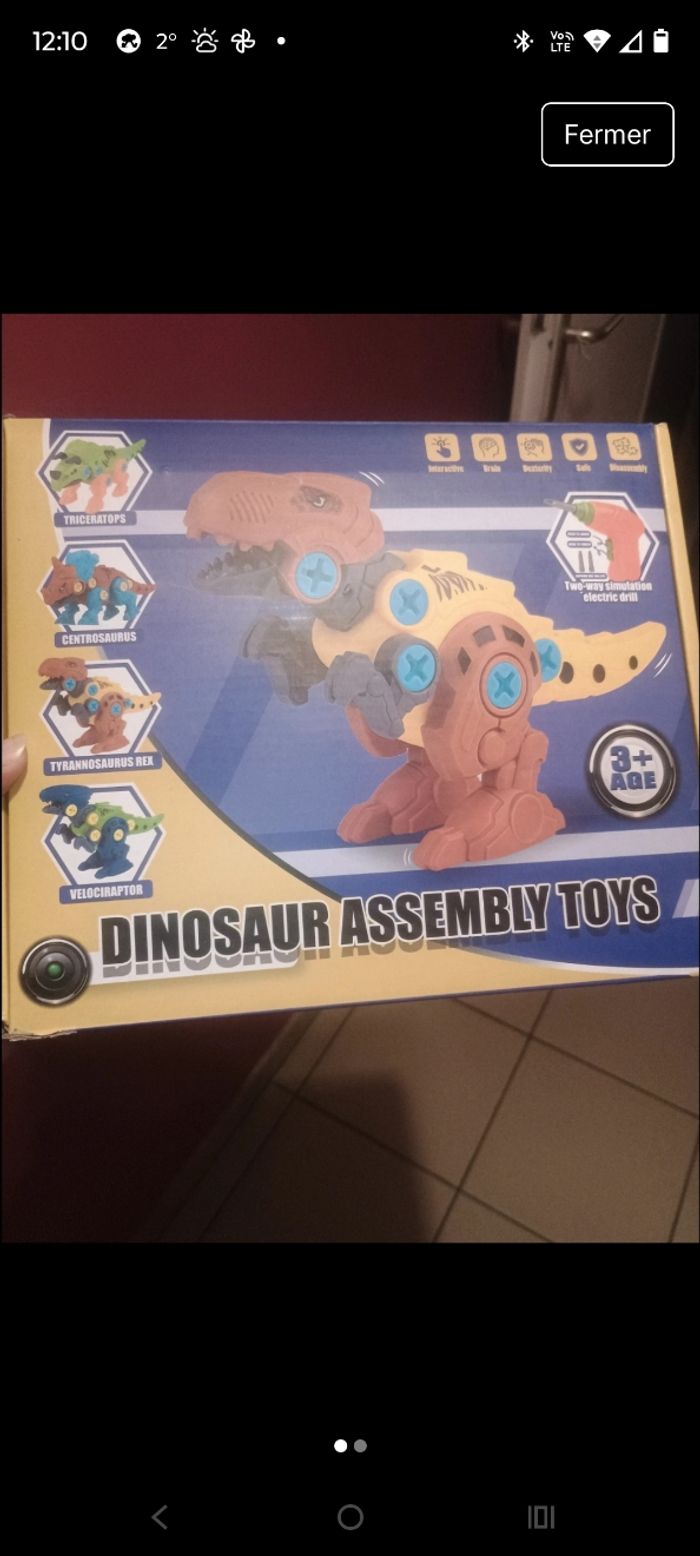 Jeu dinosaure