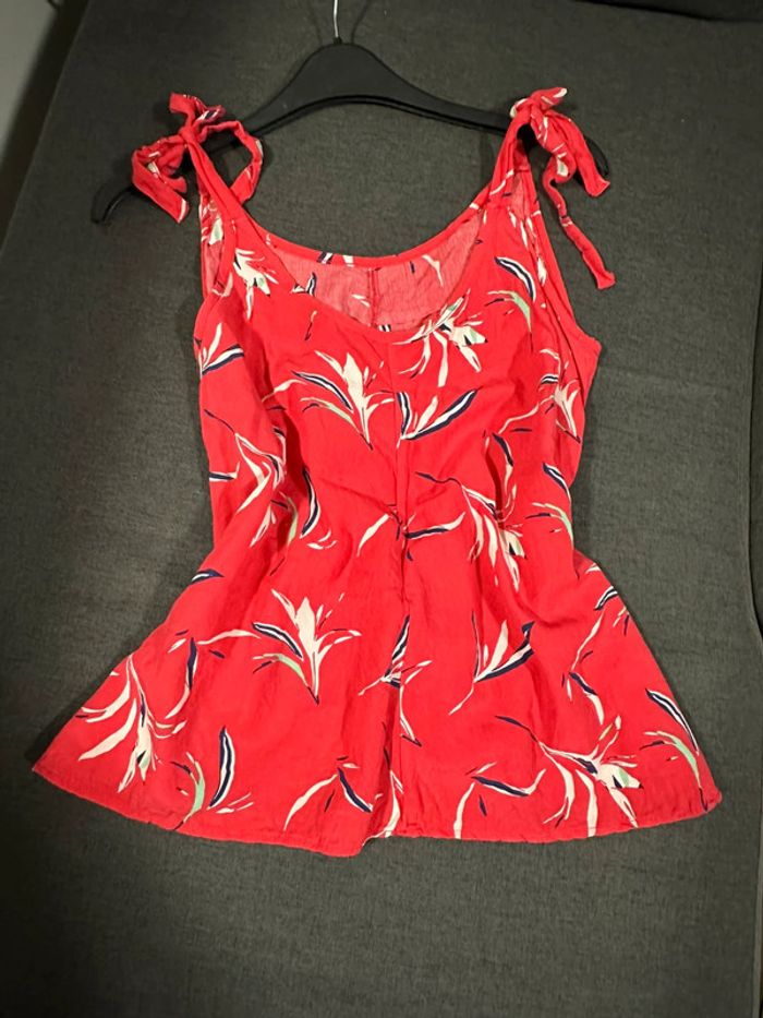 Débardeur Gémo Rose Ajustable Taille 38 - photo numéro 2