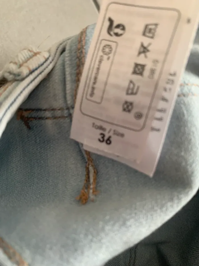 Jeans clair Cache Cache - photo numéro 4