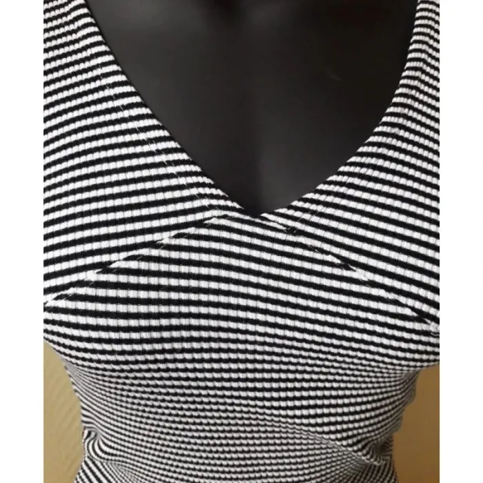Tee shirt à rayures taille 38 / M - Jennyfer - photo numéro 3
