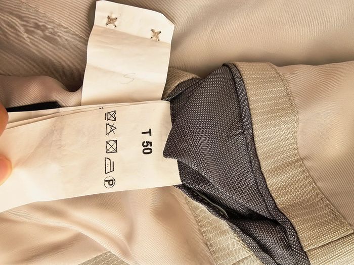 Costume entier 2 pièces veste et pantalon de costard beige crème taille 40 et 50 - photo numéro 6
