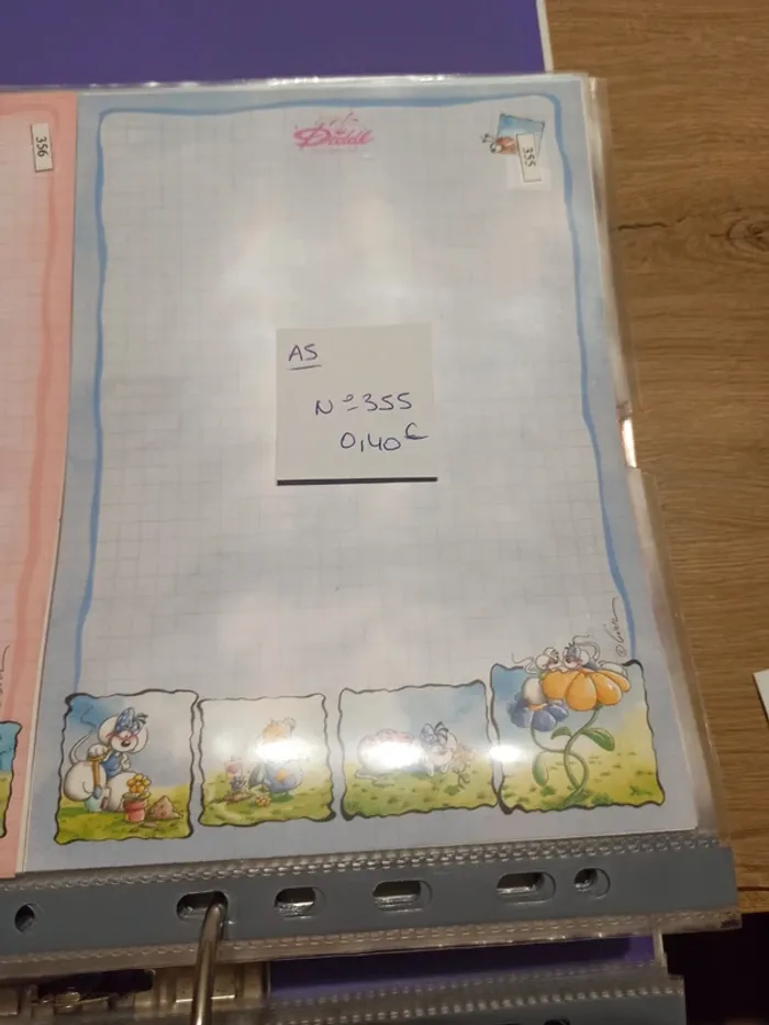 Feuille Diddl A5 355 0,40€