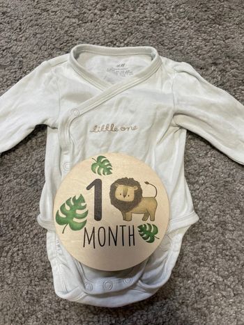 Body mixte coton H&M 1 2 mois little one