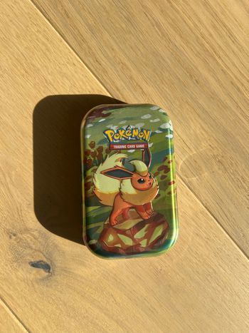 6 Mini-tins Pokémon Évolution Prismatique Ev8.5 Neuf 2 Boosters FR