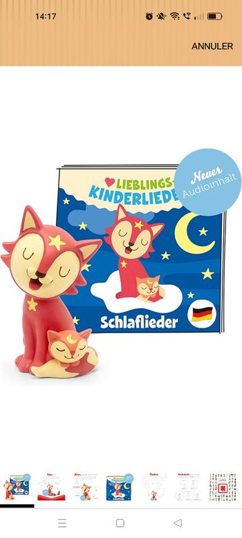 Tonies chat pour s'endormir