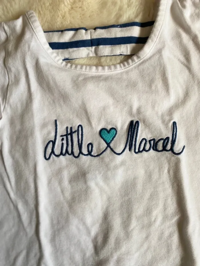 💙🤍Robe d’été fille - Little Marcel - 6 ans  💙 Légère, colorée et idéale pour les beaux jours ! - photo numéro 3