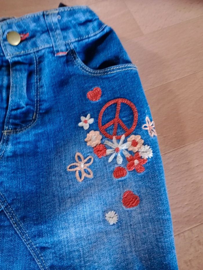 Lot de jupe fille 6 ans en jean c 85 - photo numéro 4