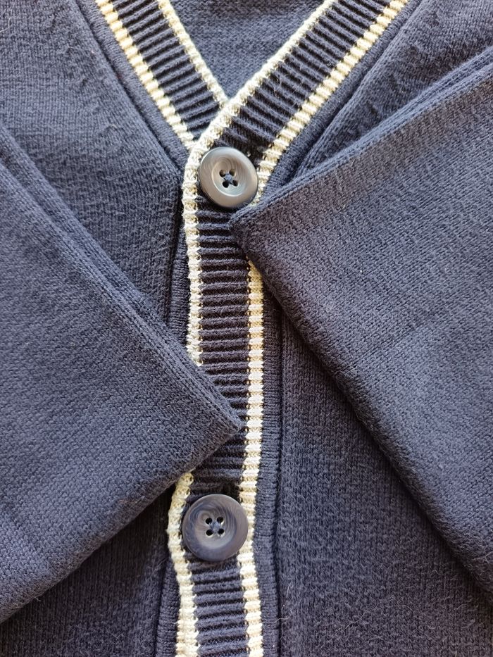 Cardigan Marine Tommy Hilfiger - photo numéro 5