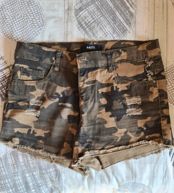 Short en jeans