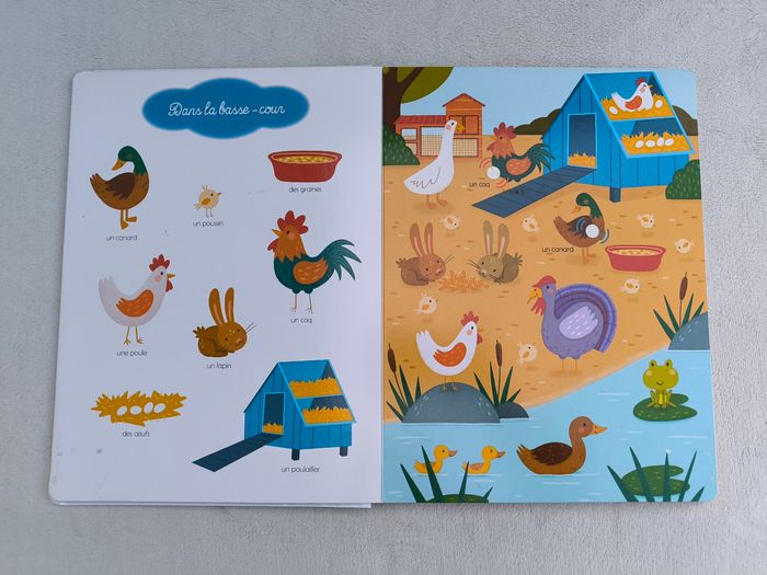 Livre sonore Ma première ferme à écouter Auzou - photo numéro 5