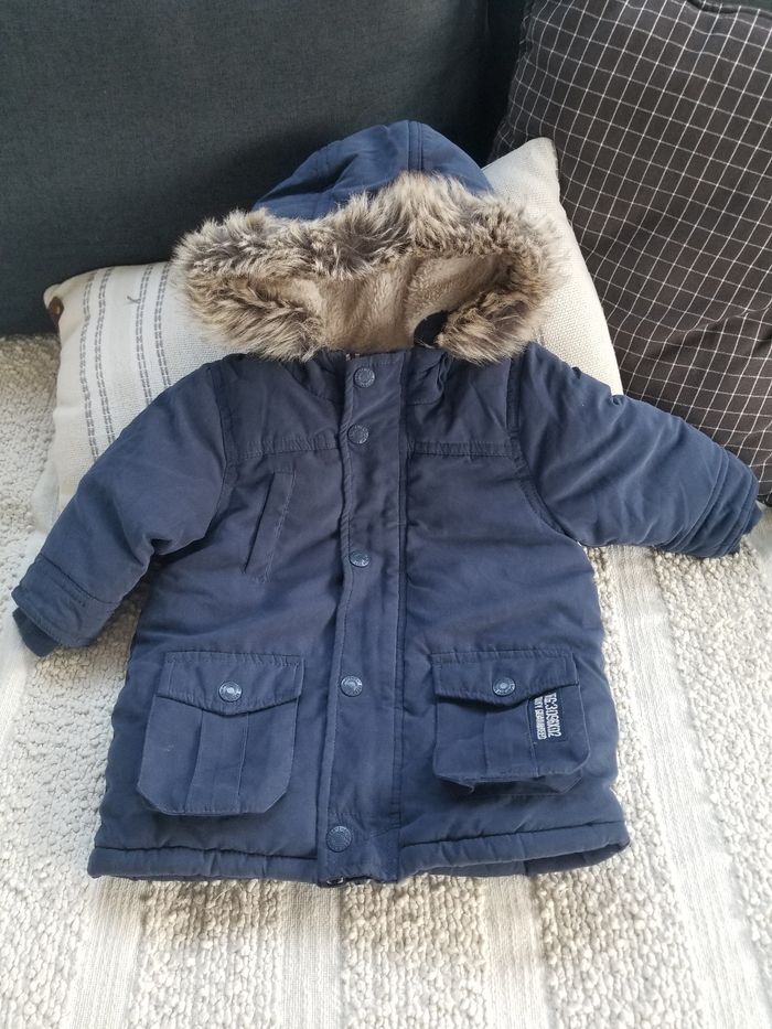 Manteau fourré 9 mois