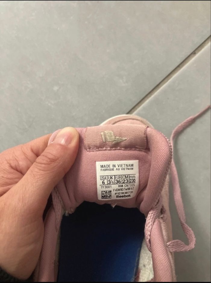 Baskets rose reebok - photo numéro 6