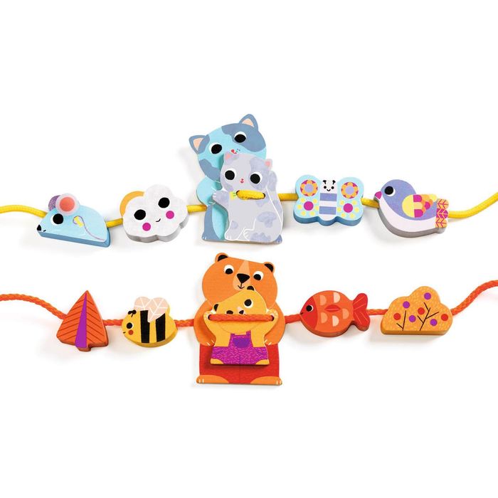 Jeu d'enfilage : FilaMum - Djeco NEUF DJ06172