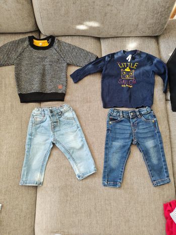 Lot vêtements bébé garçon 6 mois 