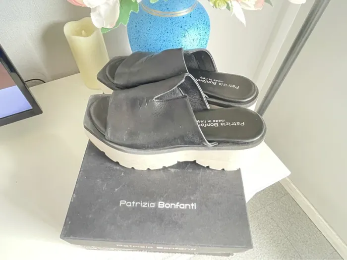 Mules noires Patrizia Bonfanti - photo numéro 11