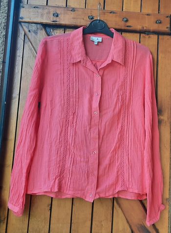 Chemisier corail Chanon taille 5