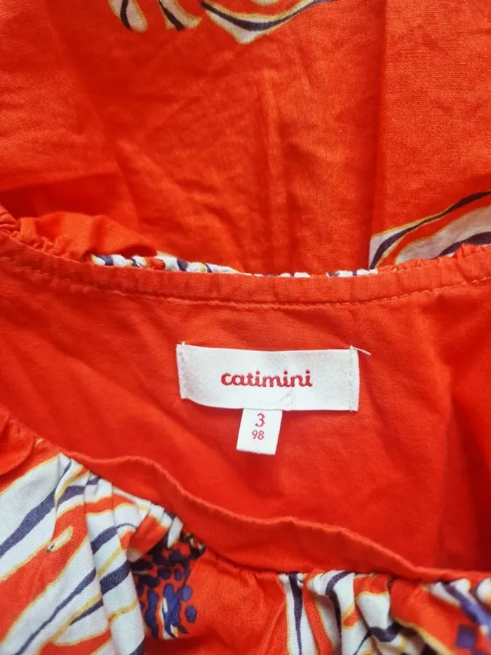 Catimini - Robe volantée, sans manches (3 ans) - photo numéro 5