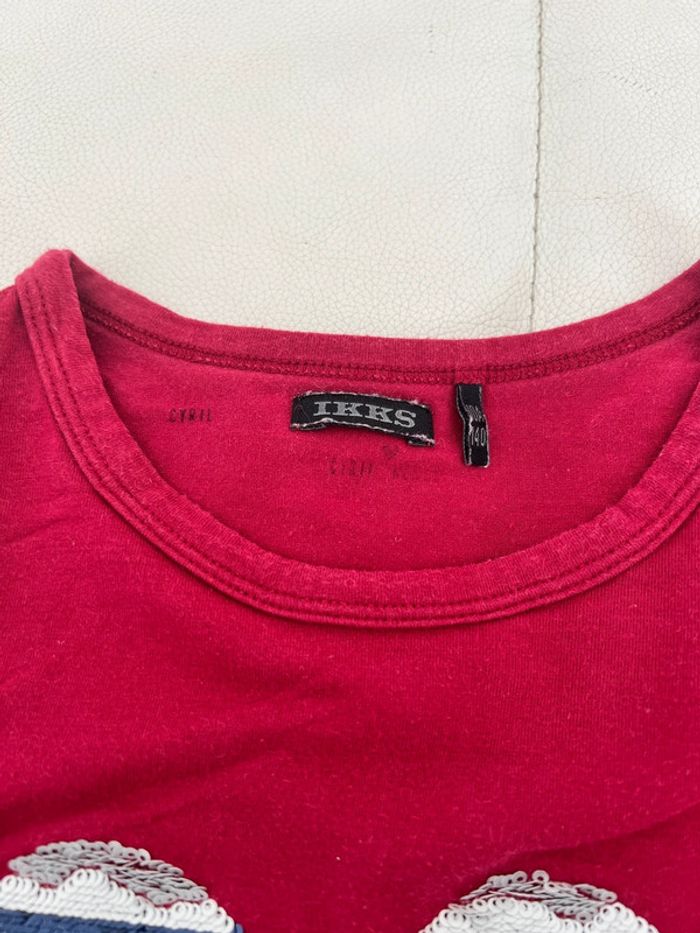 Haut T-Shirt manches longues 10 ans IKKS - photo numéro 3