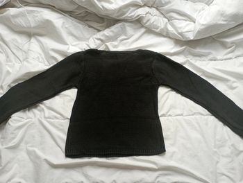 Pull noir manches longues Kiabi 10 ans 5€ neuf