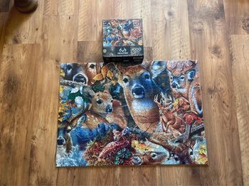 puzzle 1000 pièces avec poster