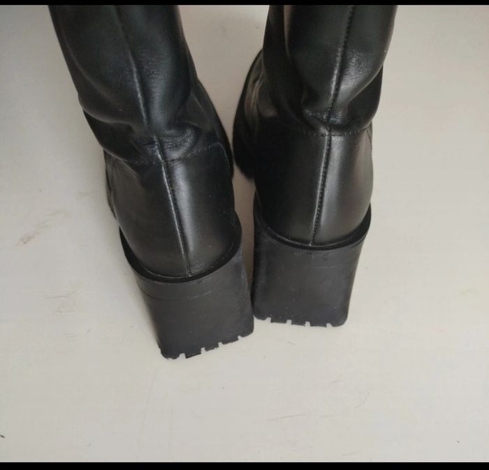 Bottines noires Zara - photo numéro 5