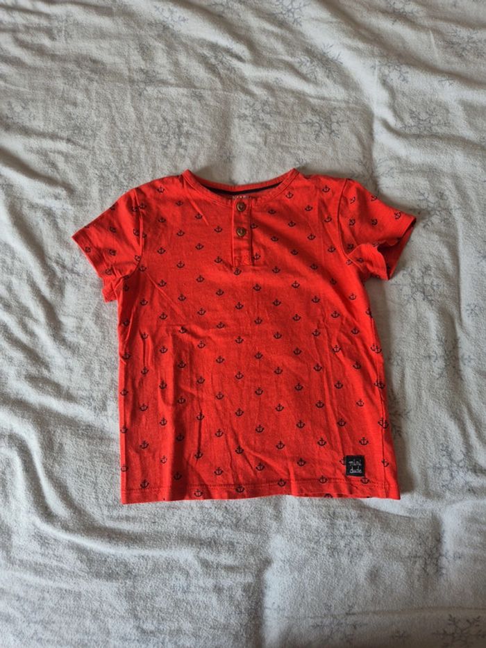 T shirt 36 mois rouge kiabi