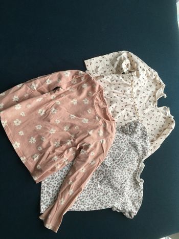Lot tee shirt et blouse 3 ans manches longues