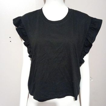 Top femme noir taille l