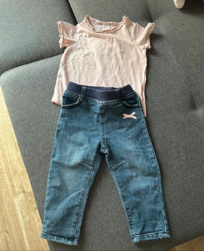 Ensemble fille 12-18 mois