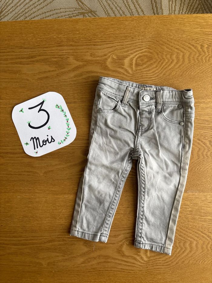 Pantalon fille / 3 mois