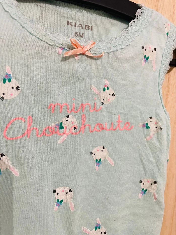 Body sans manches été - 6 mois - photo numéro 2