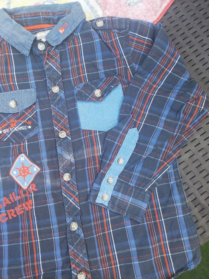 Chemise carreaux 5 ans - photo numéro 2