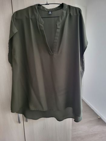 Blouse Shein Curve XXL kaki