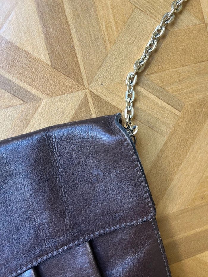 Sac en cuir marron Vintage - photo numéro 10