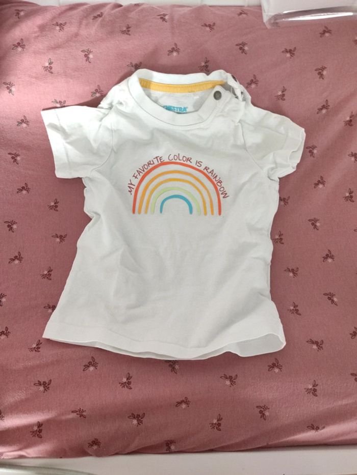 Lot de 4 t shirt manches courtes orchestra 6 mois - photo numéro 4