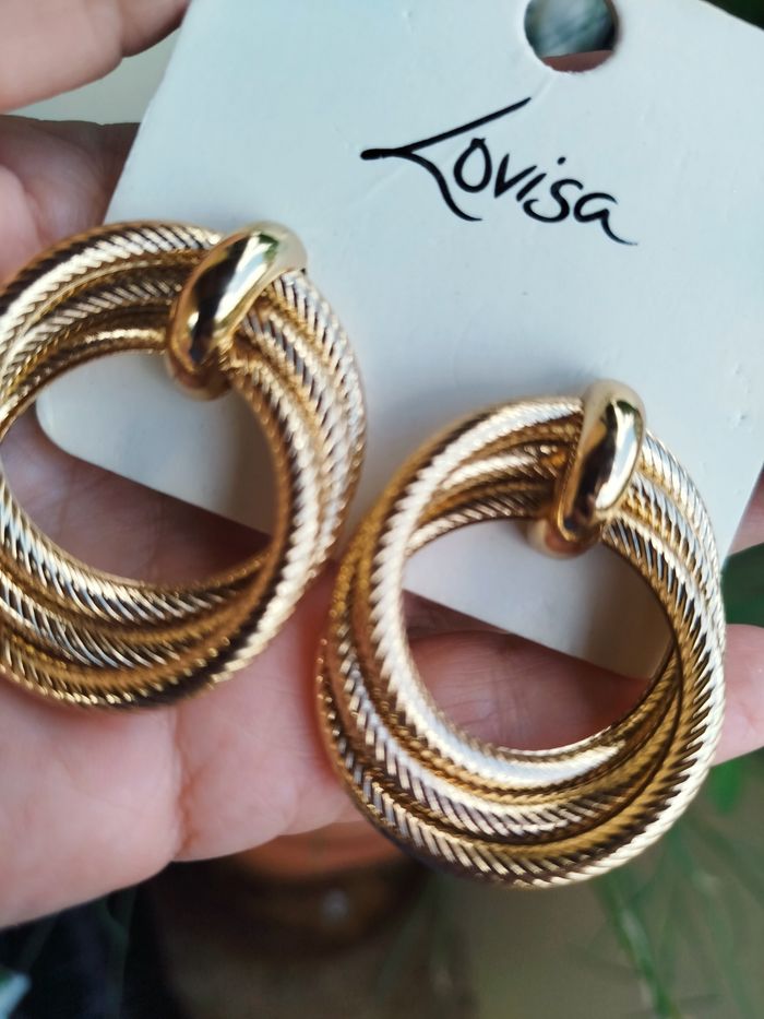 Grosses Boucles d'oreilles LOVISA - photo numéro 6