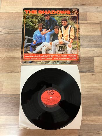 Vinyle 33 tours-The Shadows-Mustang