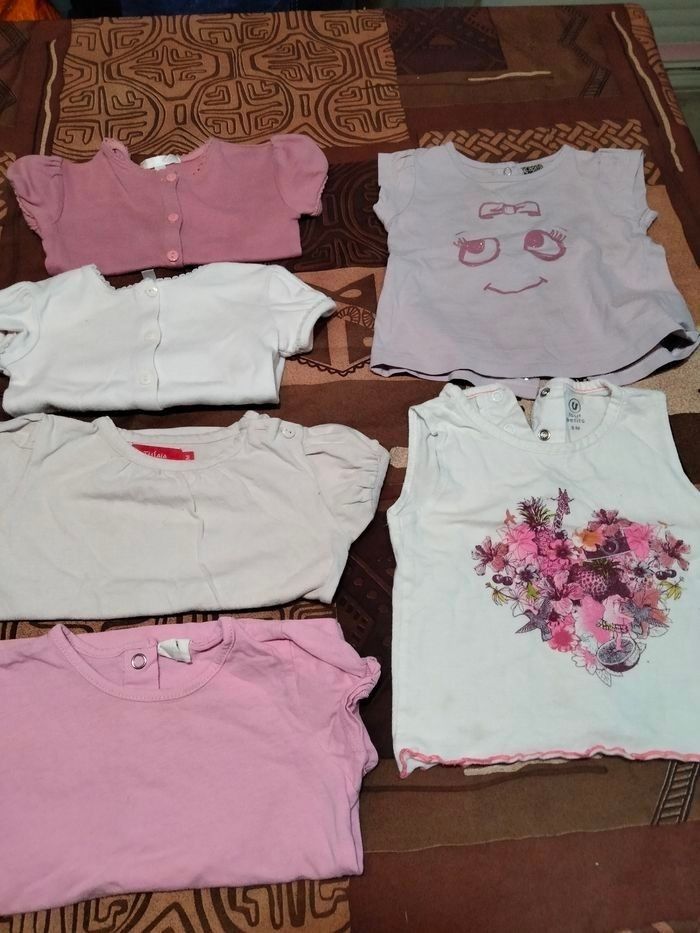 Lot de 6 t-shirts