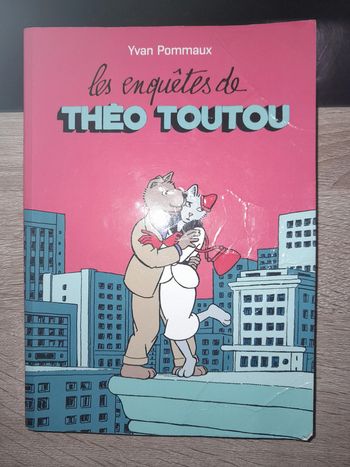 gros livre école des loisirs - les enquêtes de Théo toutou
