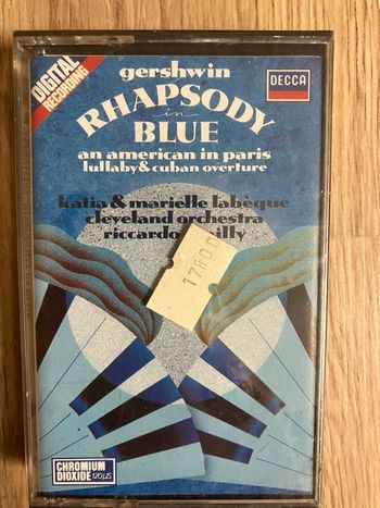 Cassette audio neuve  sous blister-Gershwin-Rhapsody in blue
